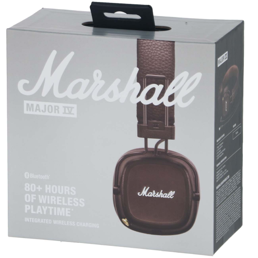 Беспроводные наушники Marshall Major IV Коричневый