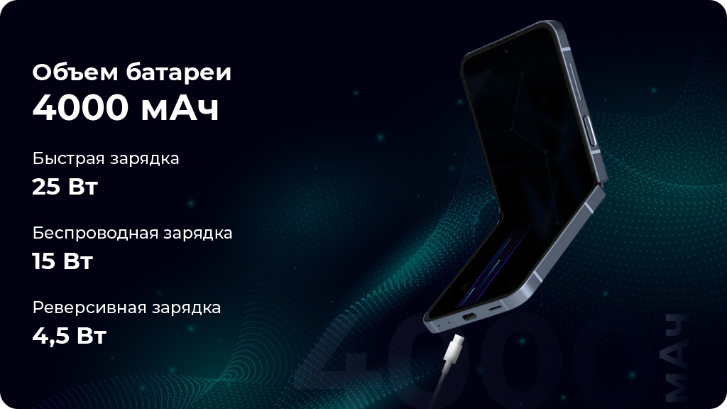 Samsung Galaxy Z Flip 6 12/256Gb РСТ Голубой