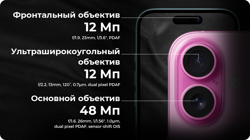 Apple iPhone 16 512 ГБ Ultramarine nano SIM + eSIM